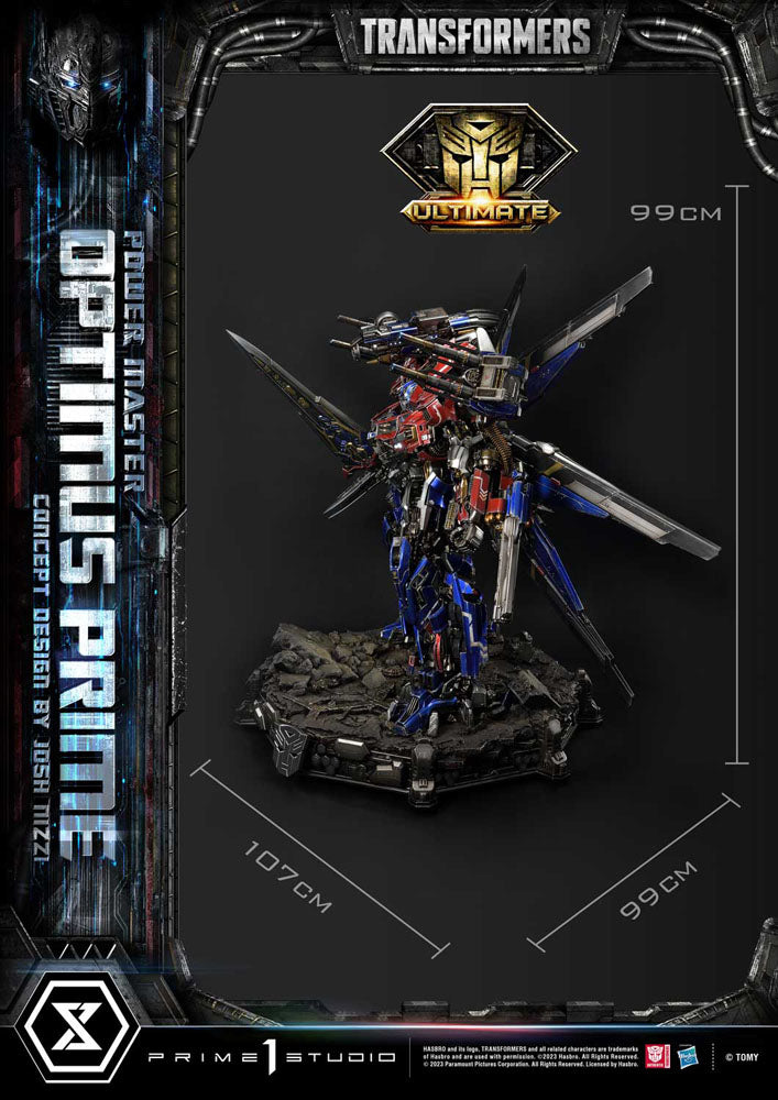 Transformers Museum Masterline Statue Powermaster Optimus Prime Concept by Josh Nizzi Ultimate Version 99 cm P054189