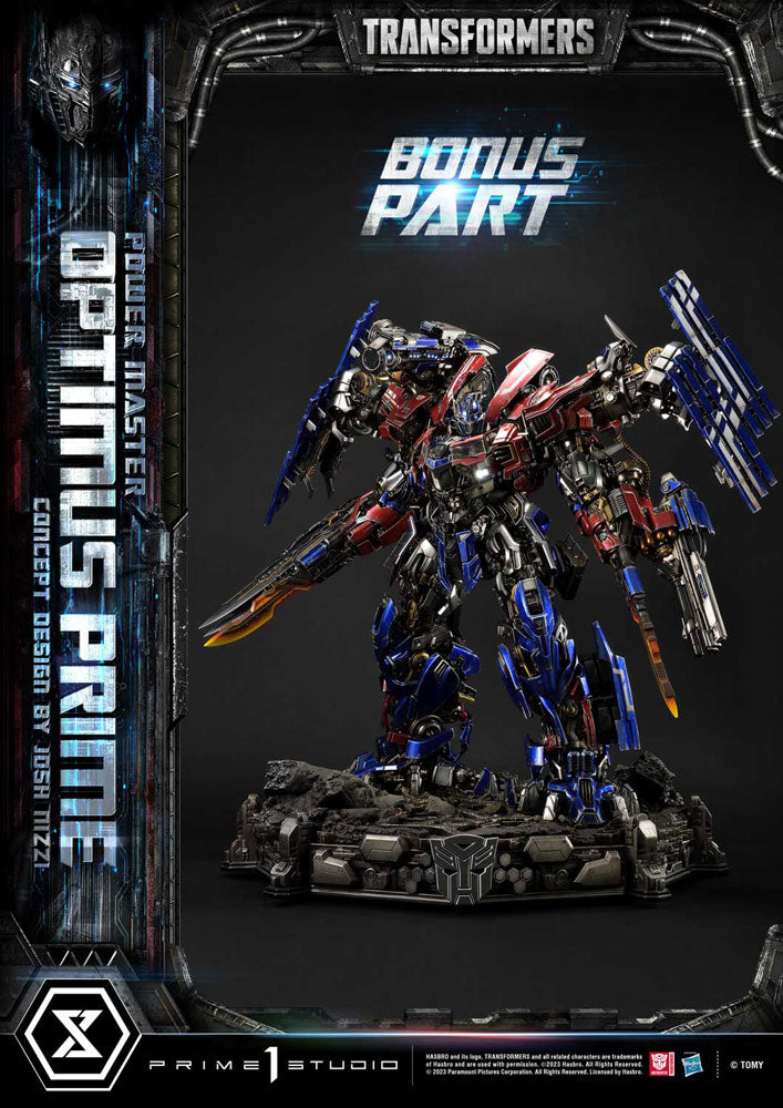 Transformers Museum Masterline Statue Powermaster Optimus Prime Concept by Josh Nizzi Ultimate Bonus Version 99 cm P054190