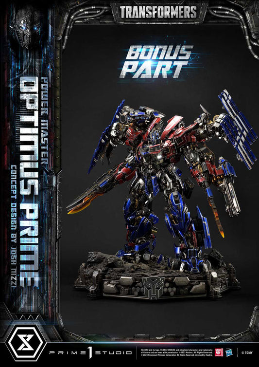 Transformers Museum Masterline Statue Powermaster Optimus Prime Concept by Josh Nizzi Ultimate Bonus Version 99 cm P054190