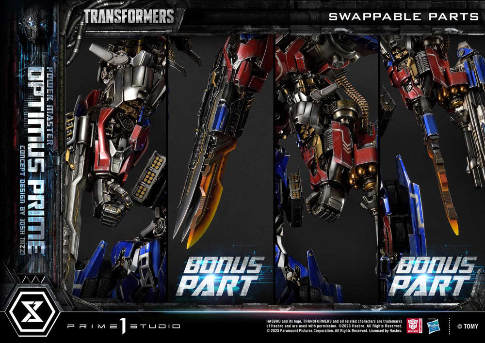 Transformers Museum Masterline Statue Powermaster Optimus Prime Concept by Josh Nizzi Ultimate Bonus Version 99 cm P054190