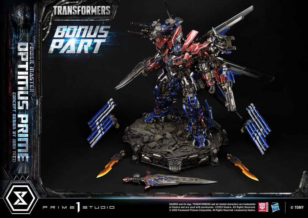 Transformers Museum Masterline Statue Powermaster Optimus Prime Concept by Josh Nizzi Ultimate Bonus Version 99 cm P054190