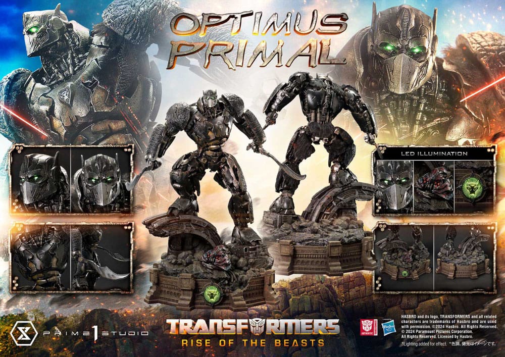 Transformers: Rise of the Beasts Museum Masterline Statue Optimus Primal 72 cm P054191