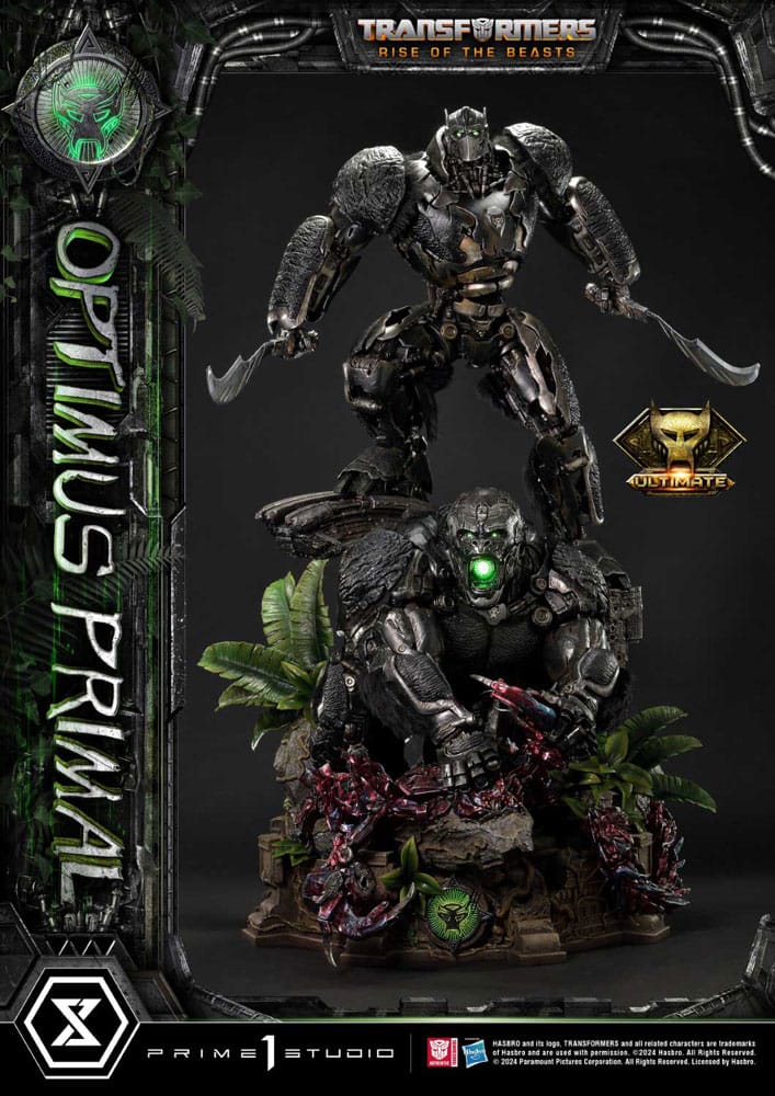 Transformers: Rise of the Beasts Museum Masterline Statue Optimus Primal Ultimate Version 72 cm P054192