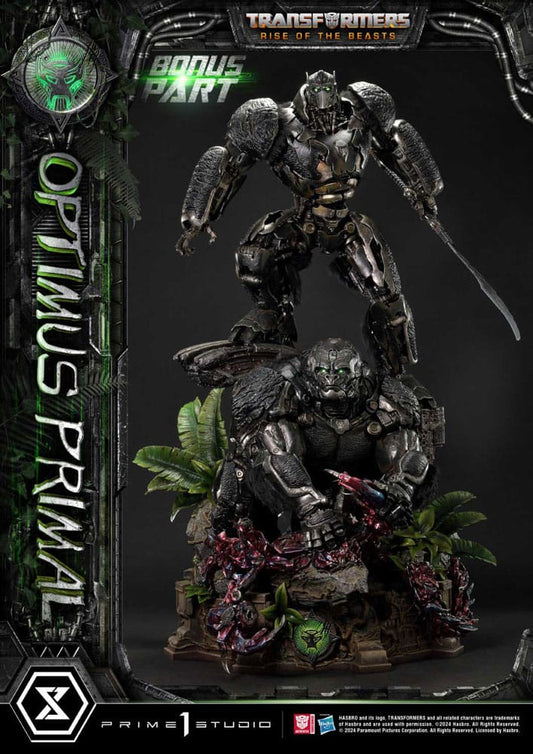 Transformers: Rise of the Beasts Museum Masterline Statue Optimus Primal Ultimate Bonus Version 72 cm P054193