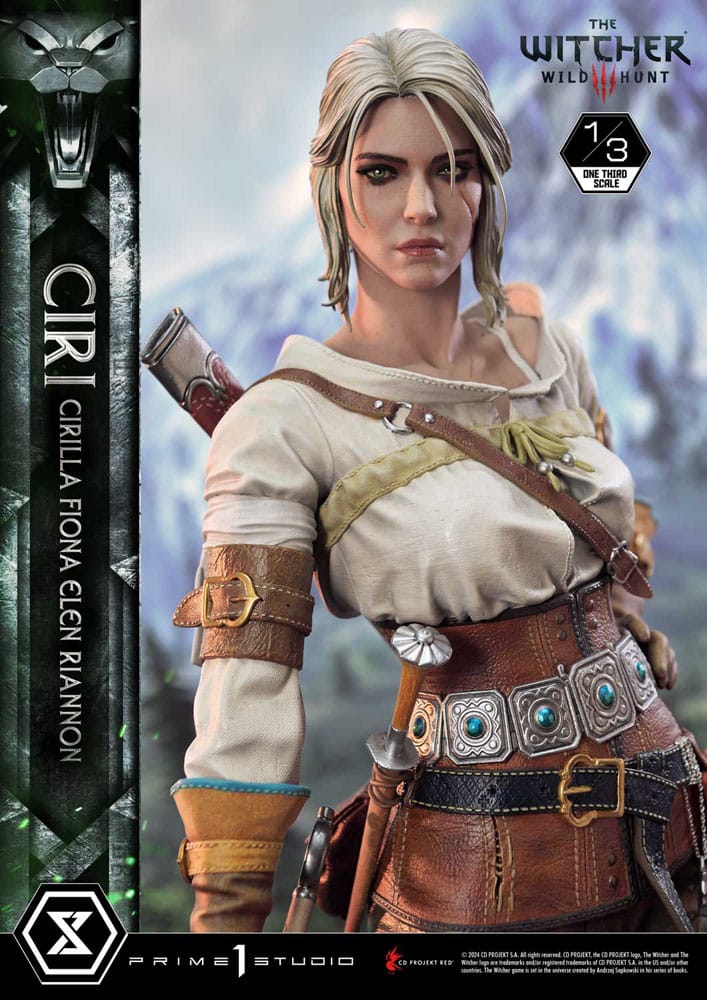 The Witcher 3: Wild Hunt Museum Masterline Statue 1/3 Wild Hunt Ciri Fiona Elen Riannon 81 cm P054199