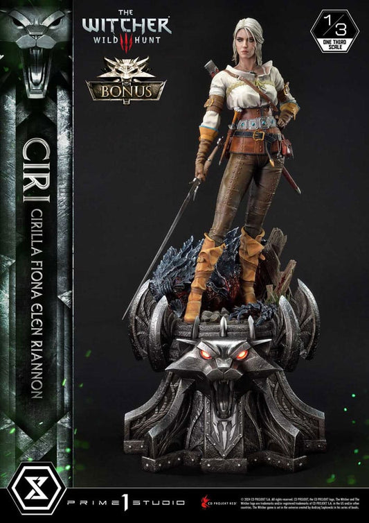 The Witcher 3: Wild Hunt Museum Masterline Statue 1/3 Wild Hunt Ciri Fiona Elen Riannon Bonus Version 81 cm P054200