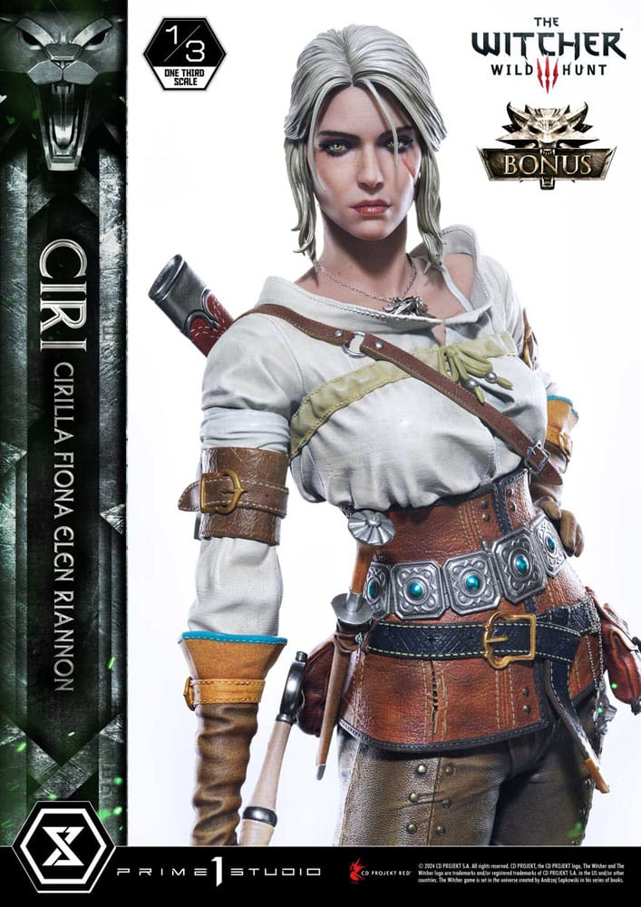 The Witcher 3: Wild Hunt Museum Masterline Statue 1/3 Wild Hunt Ciri Fiona Elen Riannon Bonus Version 81 cm P054200