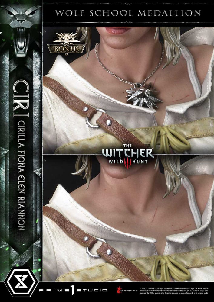 The Witcher 3: Wild Hunt Museum Masterline Statue 1/3 Wild Hunt Ciri Fiona Elen Riannon Bonus Version 81 cm P054200