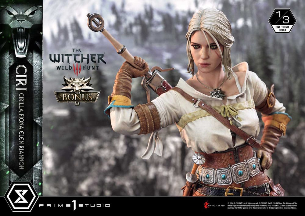 The Witcher 3: Wild Hunt Museum Masterline Statue 1/3 Wild Hunt Ciri Fiona Elen Riannon Bonus Version 81 cm P054200