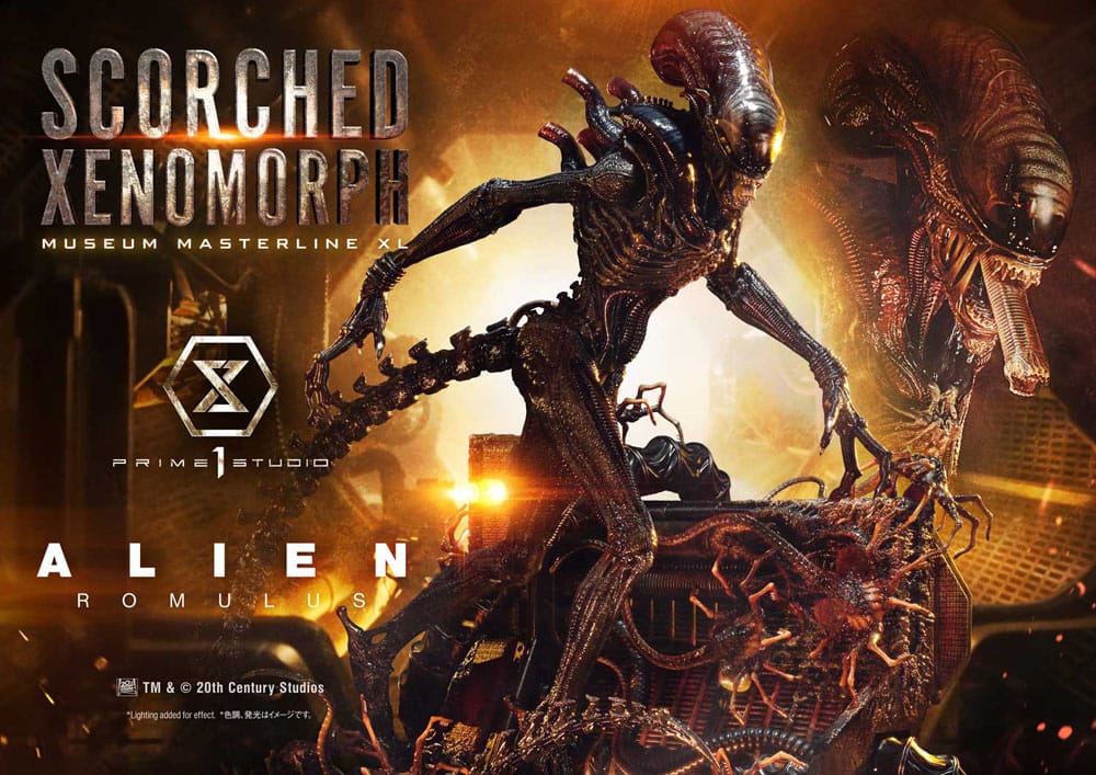Alien: Romulus Museum Masterline XL Statue 1/3 Scorched Xenomorph 98 cm P054204