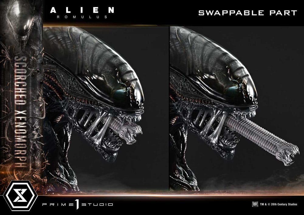 Alien: Romulus Museum Masterline XL Statue 1/3 Scorched Xenomorph 98 cm P054204