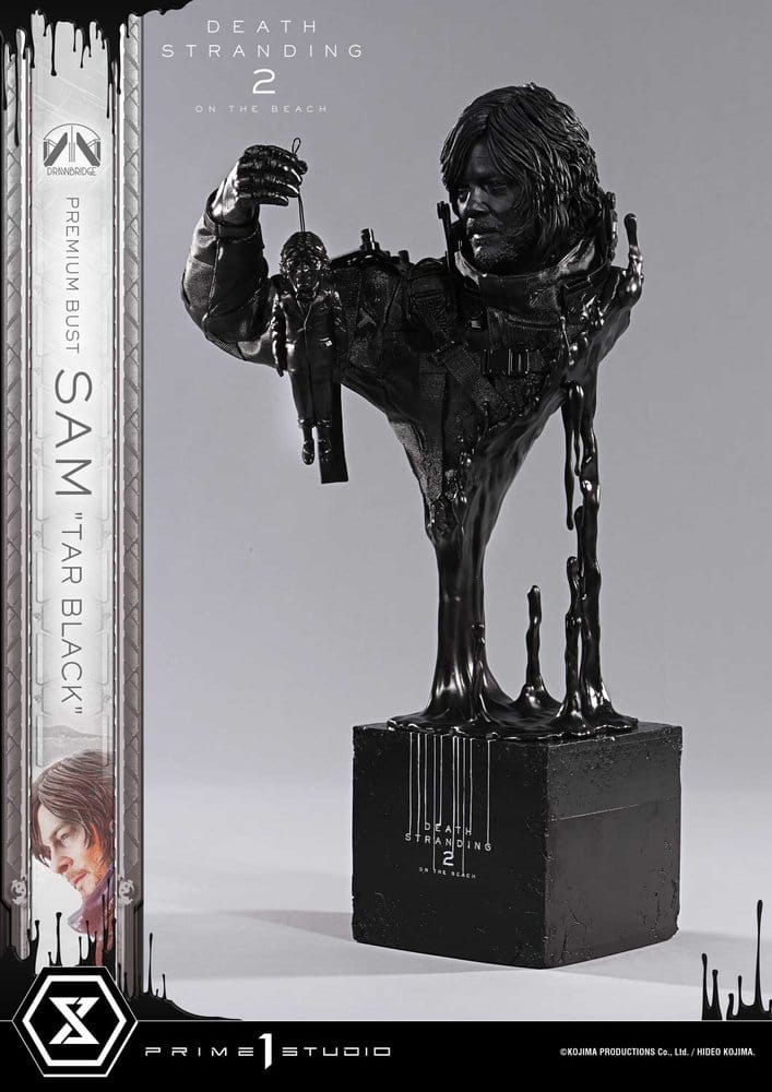 Death Stranding 2: On the Beach Premium Bust 1/3 Sam Tar Black 44 cm P070878