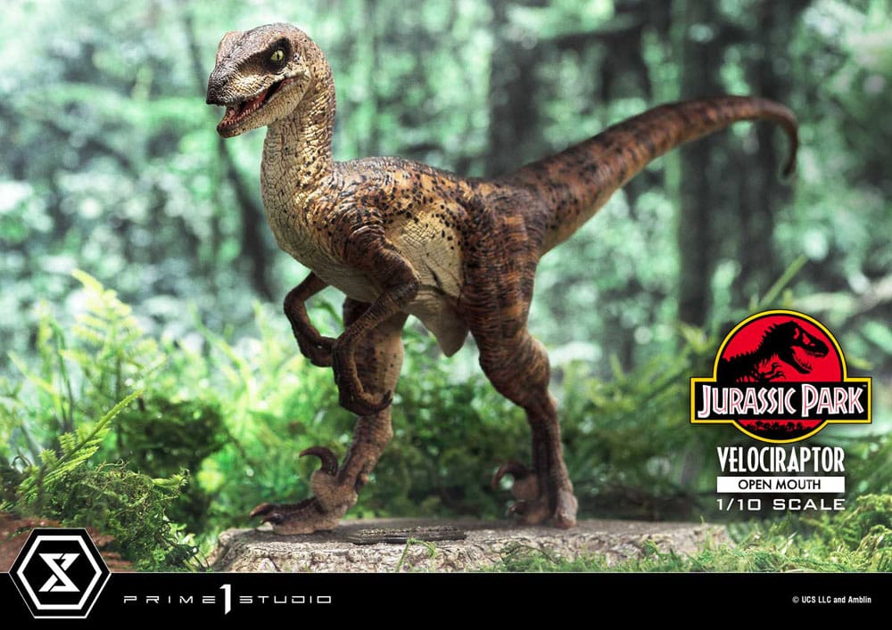 Jurassic Park Prime Collectibles Statue 1/10 Velociraptor Open Mouth 19 cm P054214