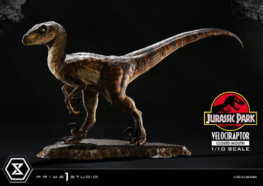 Jurassic Park Prime Collectibles Statue 1/10 Velociraptor Closed Mouth 19 cm P054215