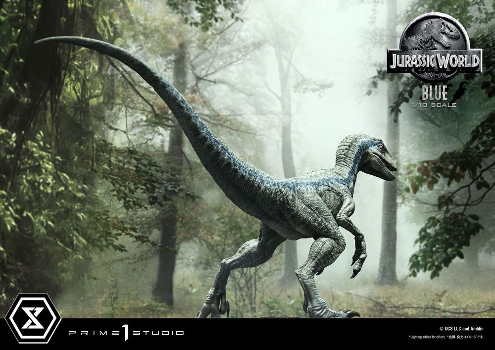 Jurassic World: Fallen Kingdom Prime Collectibles Statue 1/10 Blue (Open Mouth Version) 17 cm P054218