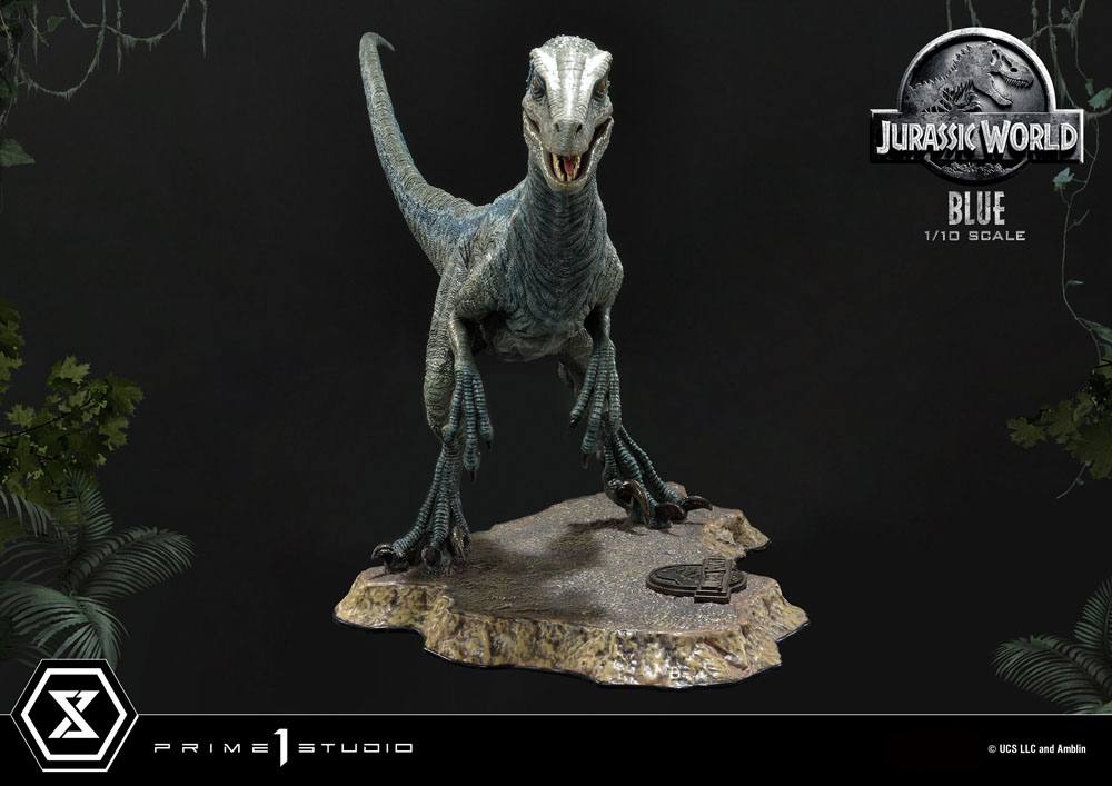 Jurassic World: Fallen Kingdom Prime Collectibles Statue 1/10 Blue (Open Mouth Version) 17 cm P054218