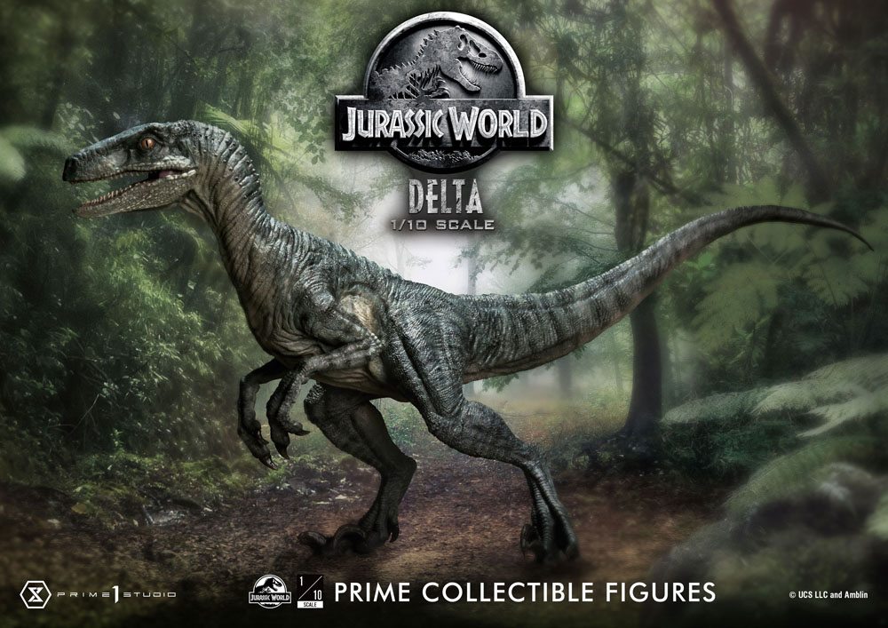 Jurassic World: Fallen Kingdom Prime Collectibles Statue 1/10 Delta 17 cm P054219