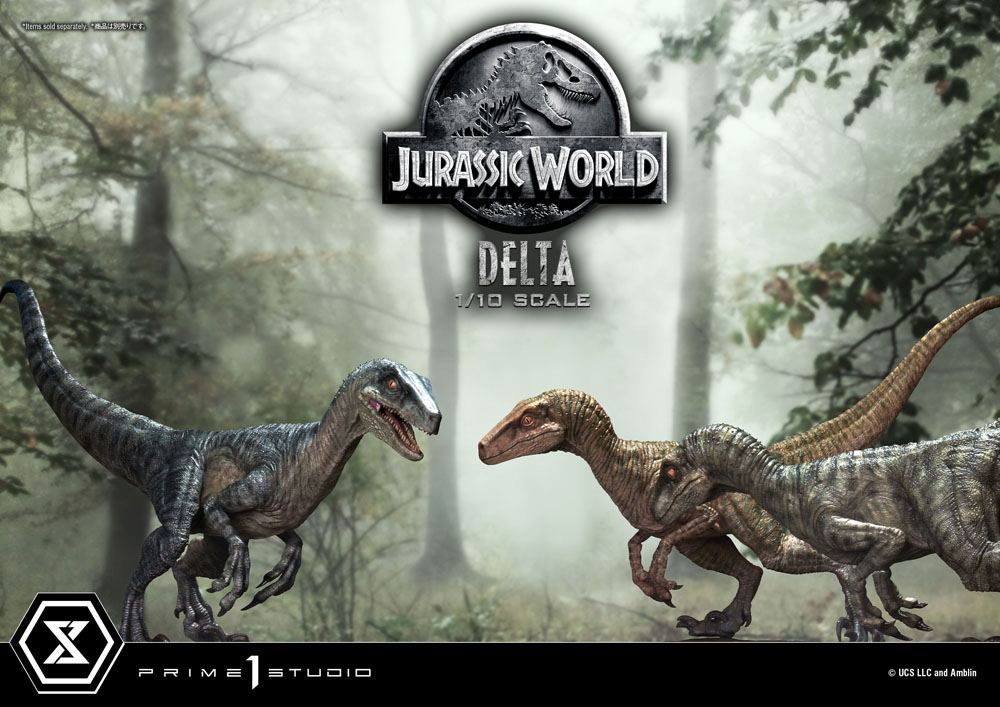 Jurassic World: Fallen Kingdom Prime Collectibles Statue 1/10 Delta 17 cm P054219