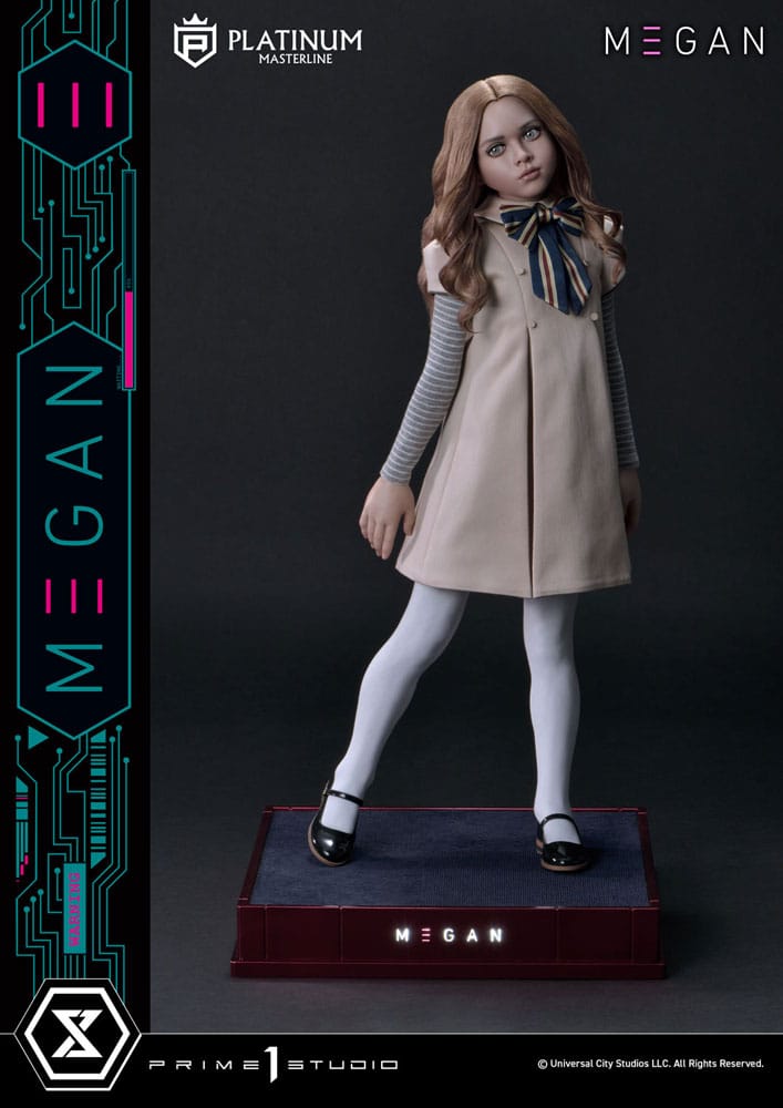 M3gan Platimum Masterline Series Statue 1/3 M3Gan Bonus Version 50 cm P054223
