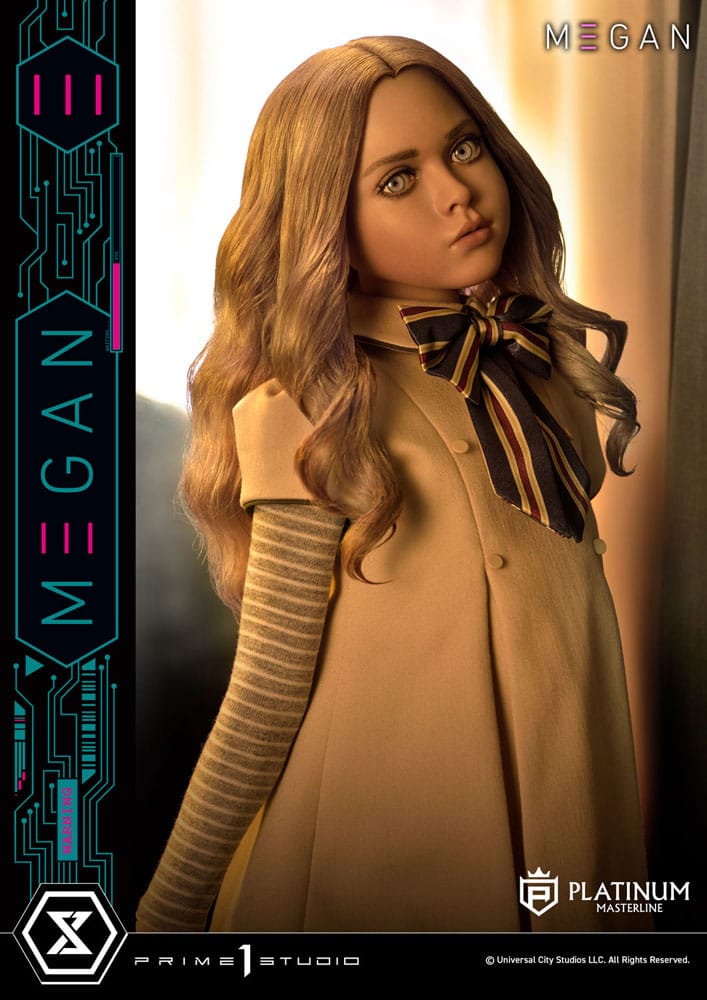M3gan Platimum Masterline Series Statue 1/3 M3Gan Bonus Version 50 cm P054223