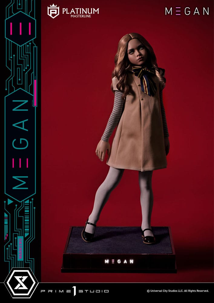 M3gan Platimum Masterline Series Statue 1/3 M3Gan Bonus Version 50 cm P054223