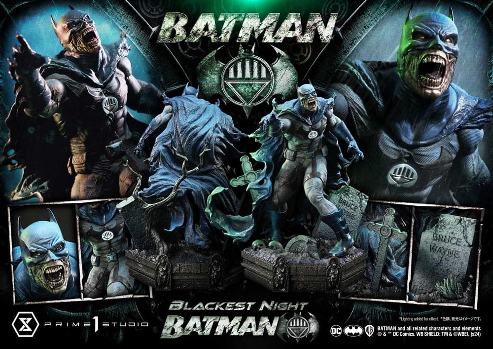 Batman Premium Masterline Series Statue Batman Blackest Night Version 45 cm P054227