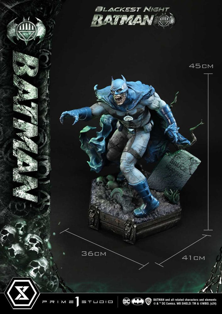 Batman Premium Masterline Series Statue Batman Blackest Night Version 45 cm P054227