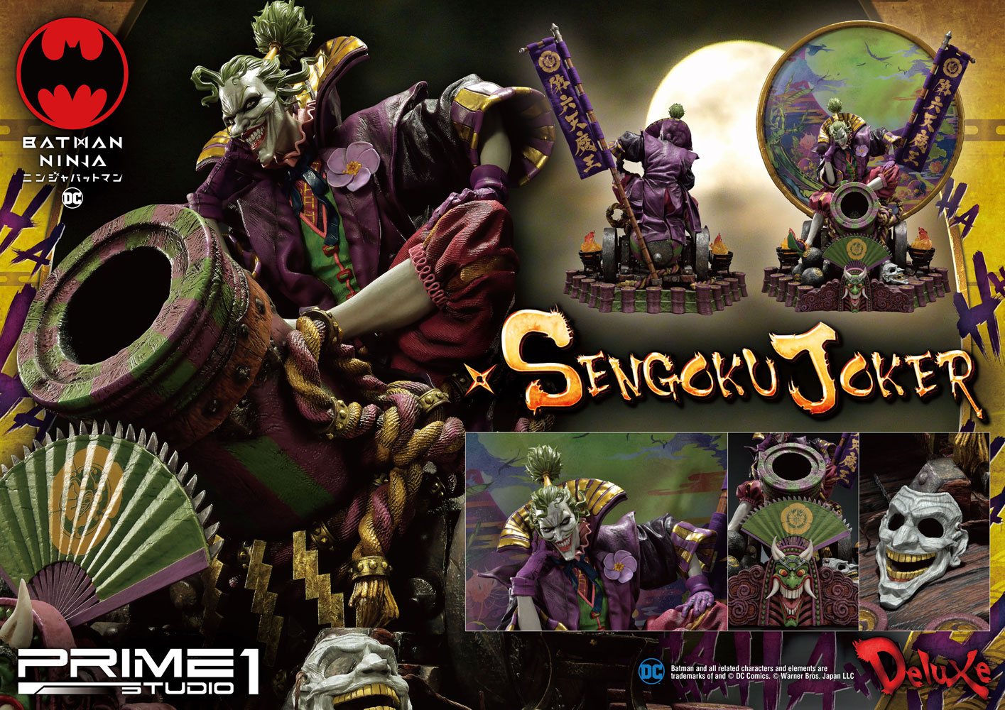 Batman Ninja Statue Sengoku Joker Deluxe Version 71 cm P054229