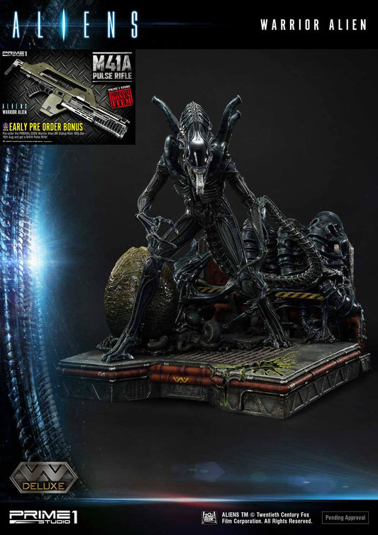 Aliens Premium Masterline Series Statue Warrior Alien Deluxe Bonus Version 67 cm P054230