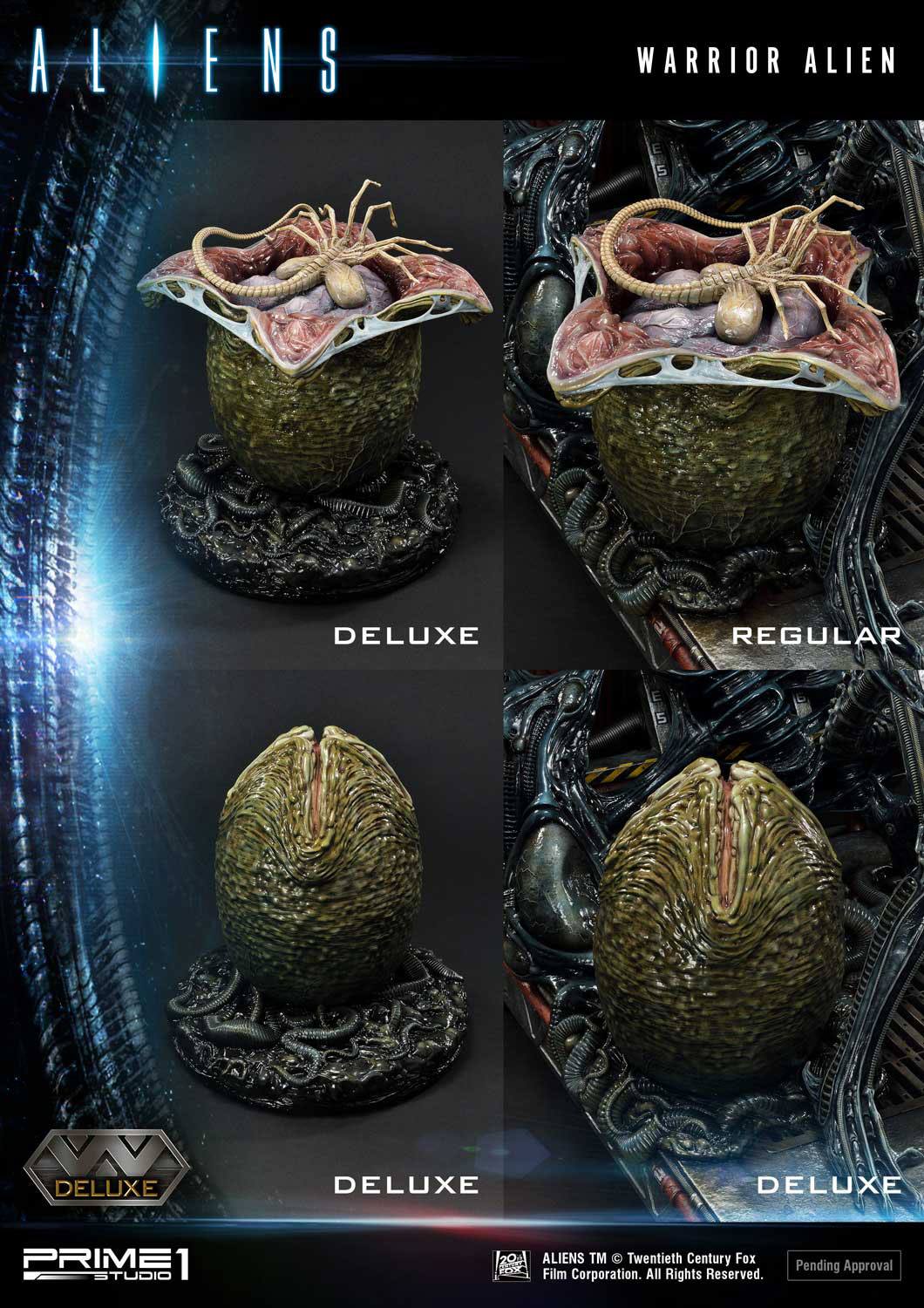 Aliens Premium Masterline Series Statue Warrior Alien Deluxe Bonus Version 67 cm P054230