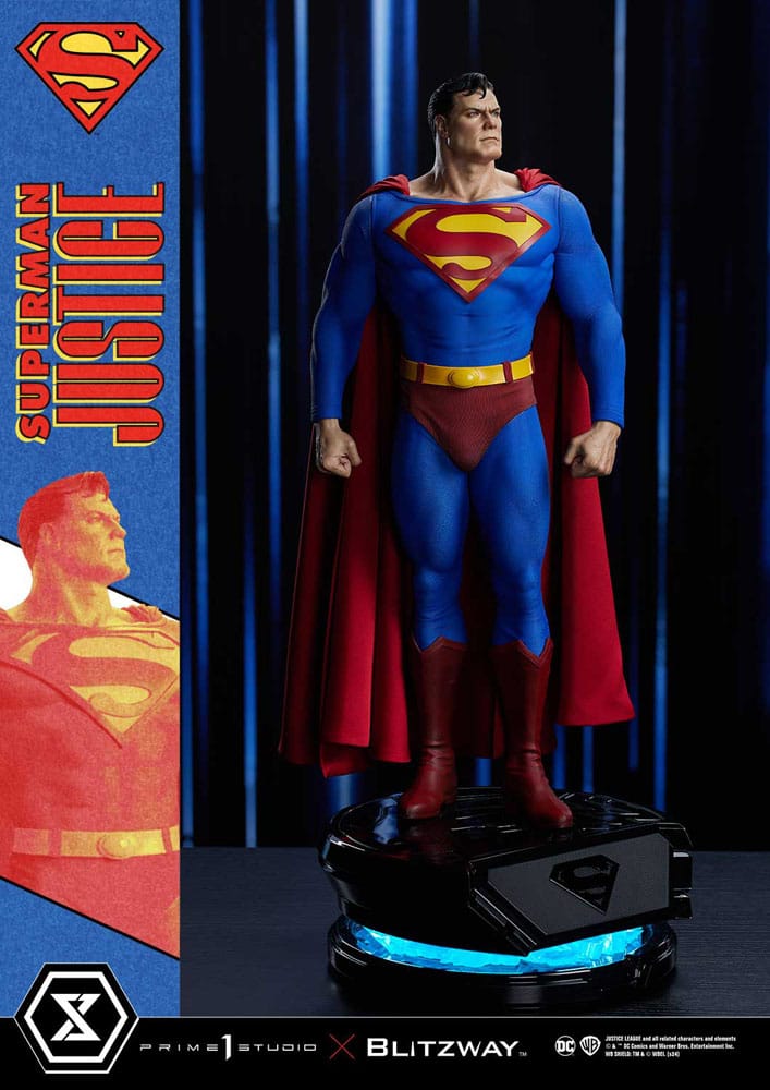 DC Comics Premium Masterline Series Statue 1/4 Superman Justice Comics 57 cm P054238