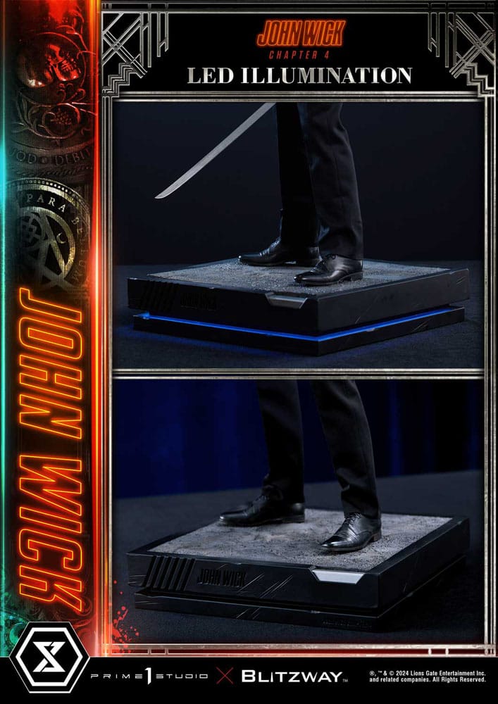 John Wick Chapter 4 Premium Masterline Series Statue 1/4 John Wick 54 cm P054239