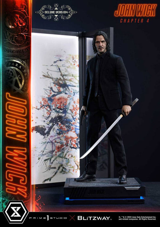 John Wick Chapter 4 Ultimate Premium Masterline Series Statue 1/4 John Wick Deluxe Version 54 cm P054240
