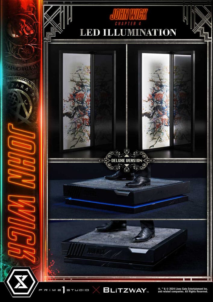 John Wick Chapter 4 Ultimate Premium Masterline Series Statue 1/4 John Wick Deluxe Version 54 cm P054240
