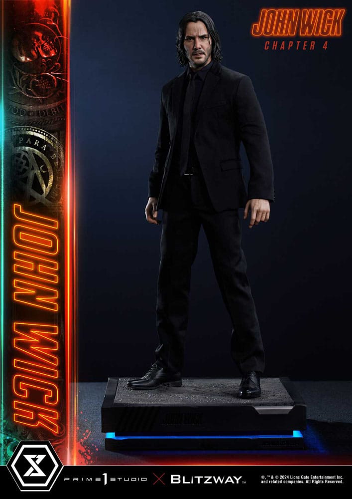John Wick Chapter 4 Ultimate Premium Masterline Series Statue 1/4 John Wick Deluxe Version 54 cm P054240