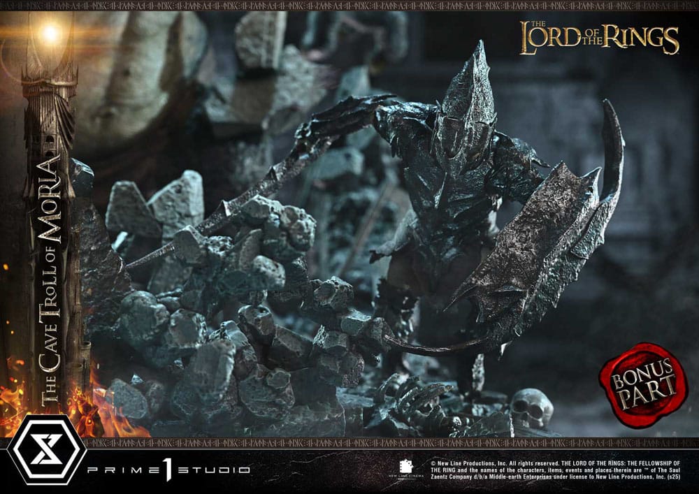 The Lord of the Rings Premium Masterline Series Statue 1/6 Cave Troll of Moria Bonus Version 91 cm P054248