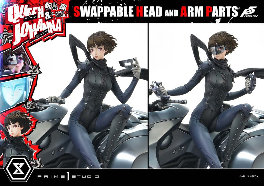 Persona 5 Premium Masterline Series Statue 1/4 Makoto Niijima "Queen" & Johanna 42 cm P054255