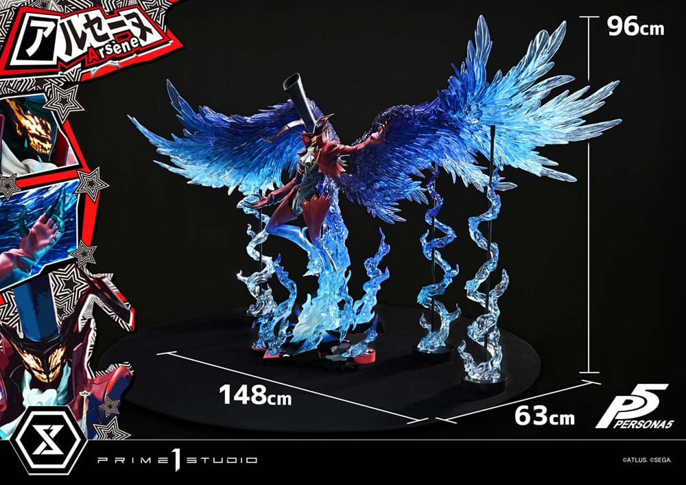 Persona 5 Premium Masterline Series Statue 1/4 Arsène Bonus Version 96 cm P054258