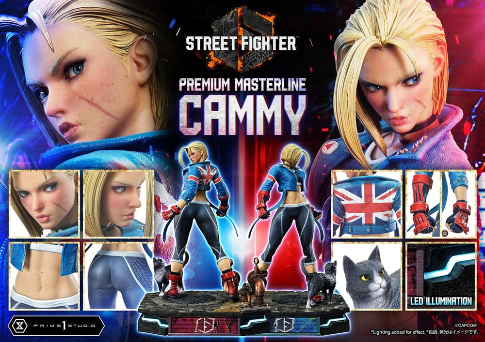 Street Fighter Ultimate Premium Masterline Series Statue 1/4 Cammy Deluxe Version 55 cm P054260
