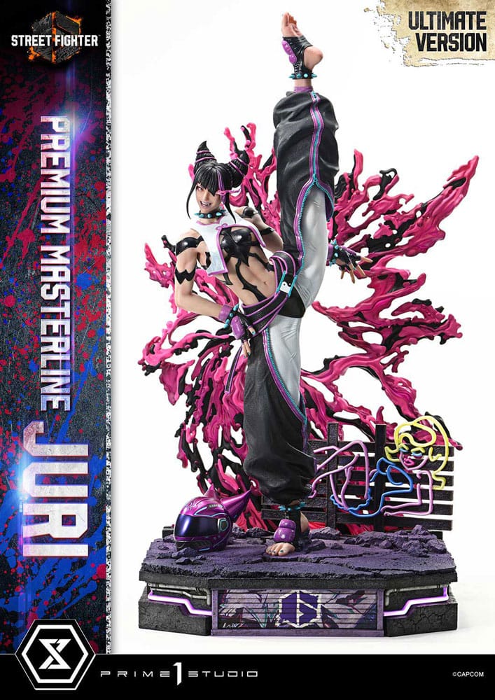 Street Fighter 6 Premium Masterline Series Statue 1/4 Juri Ultimate Version 58 cm P054266