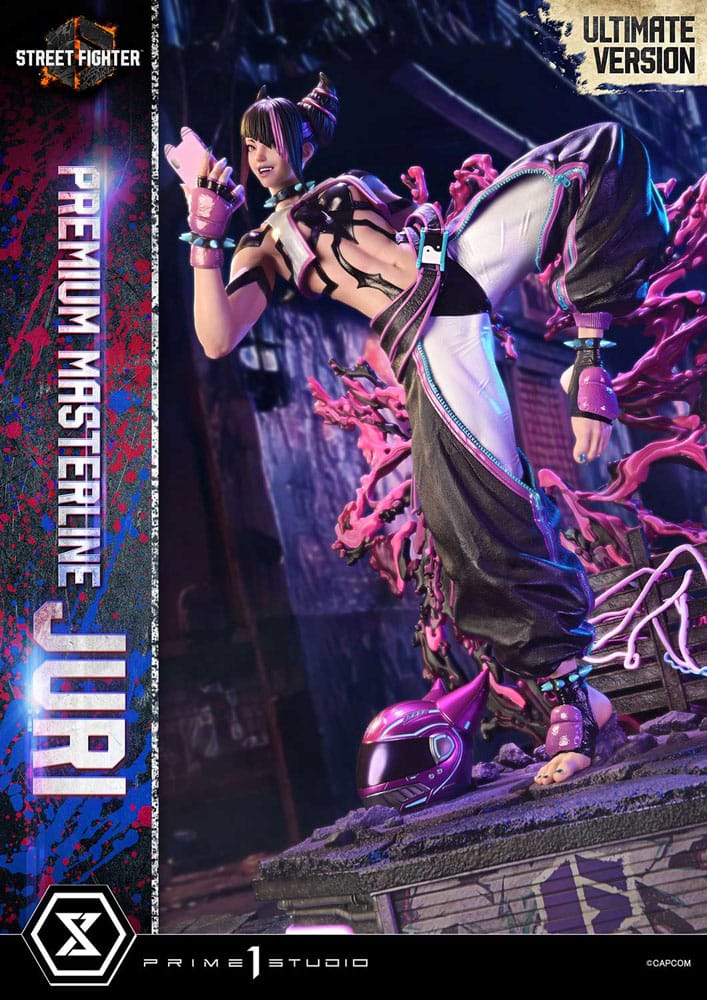 Street Fighter 6 Premium Masterline Series Statue 1/4 Juri Ultimate Version 58 cm P054266