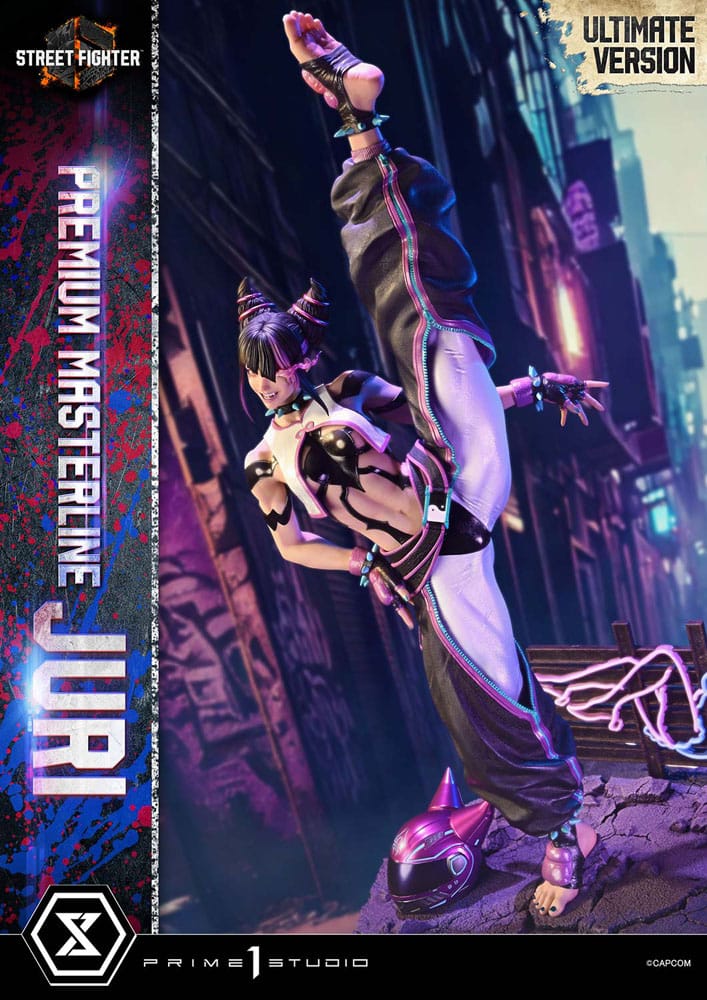 Street Fighter 6 Premium Masterline Series Statue 1/4 Juri Ultimate Version 58 cm P054266