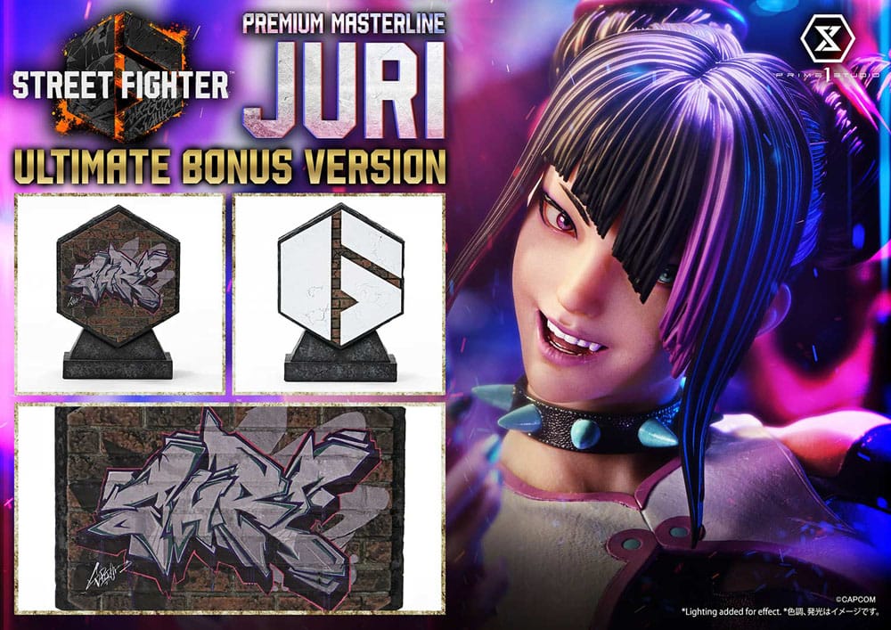 Street Fighter 6 Premium Masterline Series Statue 1/4 Juri Ultimate Bonus Version 58 cm P054267