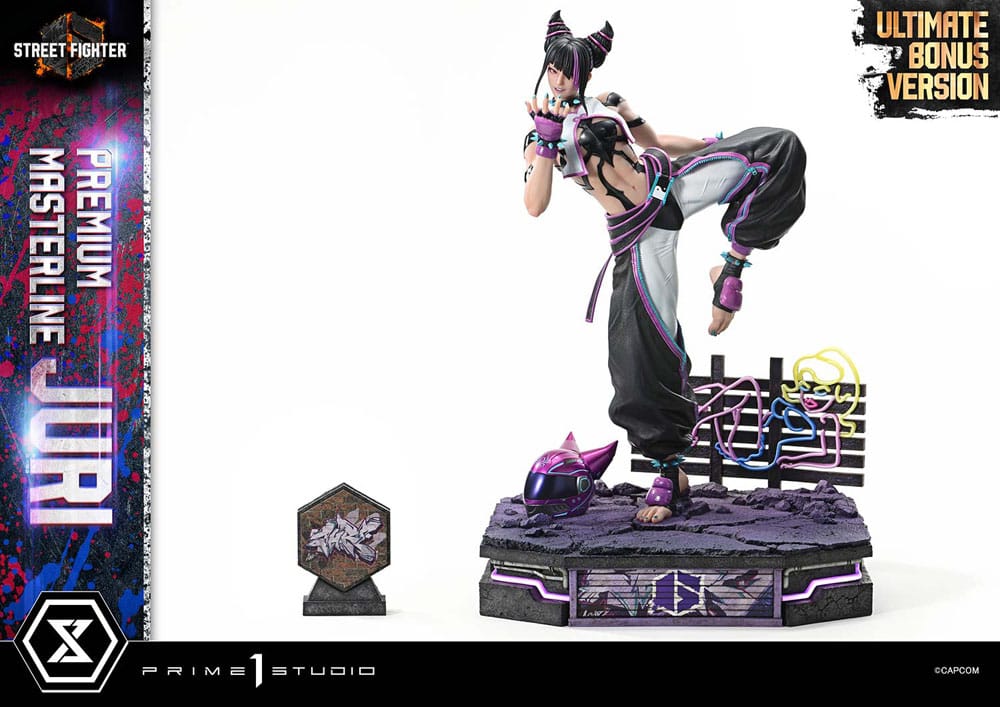 Street Fighter 6 Premium Masterline Series Statue 1/4 Juri Ultimate Bonus Version 58 cm P054267