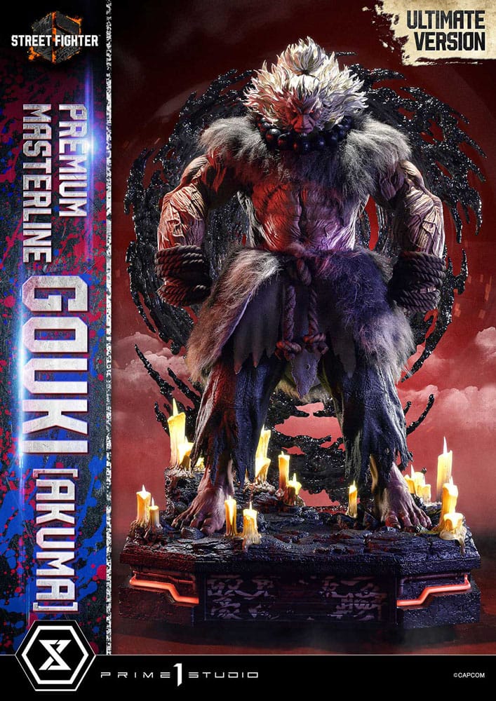 Street Fighter 6 Premium Masterline Series Statue 1/4 Akuma Ultimate Version 69 cm P068388