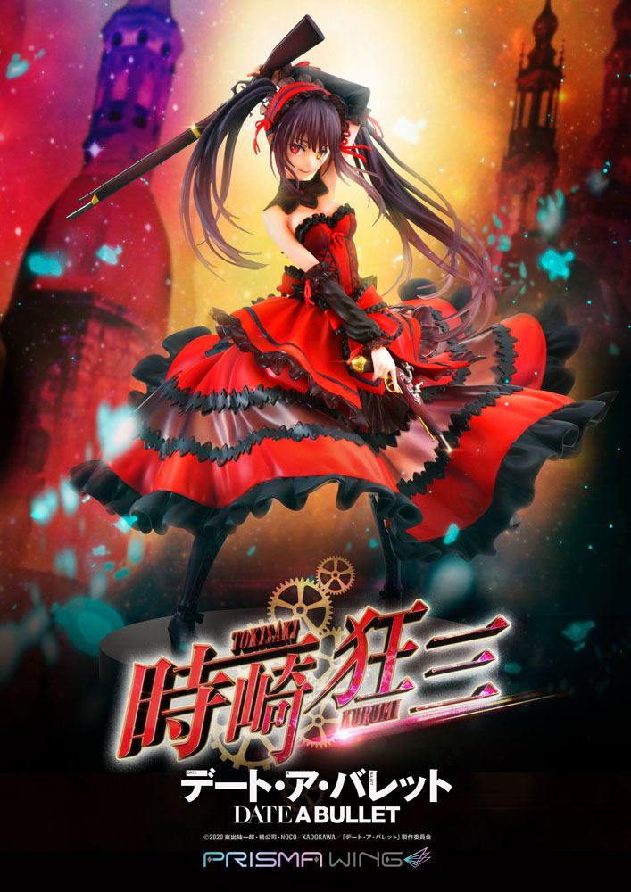 Date A Live Fragment: Date A Bullet Prisma Wing PVC Statue 1/7 Kurumi Tokisaki 27 cm P054270