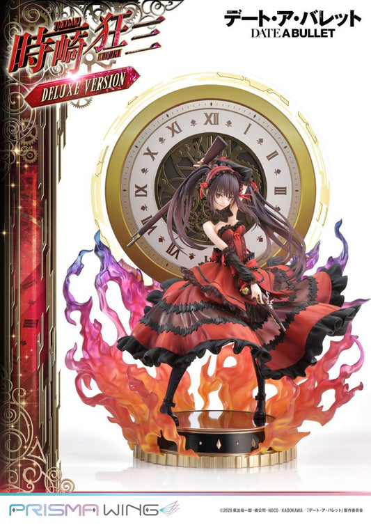 Date A Live Fragment: Date A Bullet Prisma Wing PVC Statue 1/7 Kurumi Tokisaki Deluxe Version 37 cm P054271
