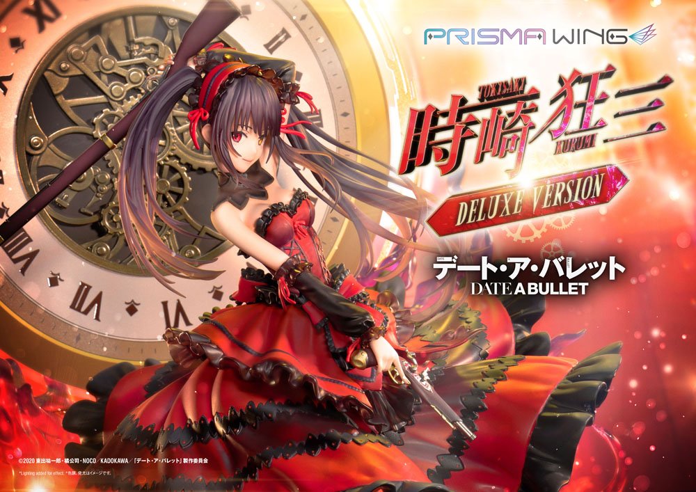 Date A Live Fragment: Date A Bullet Prisma Wing PVC Statue 1/7 Kurumi Tokisaki Deluxe Version 37 cm P054271