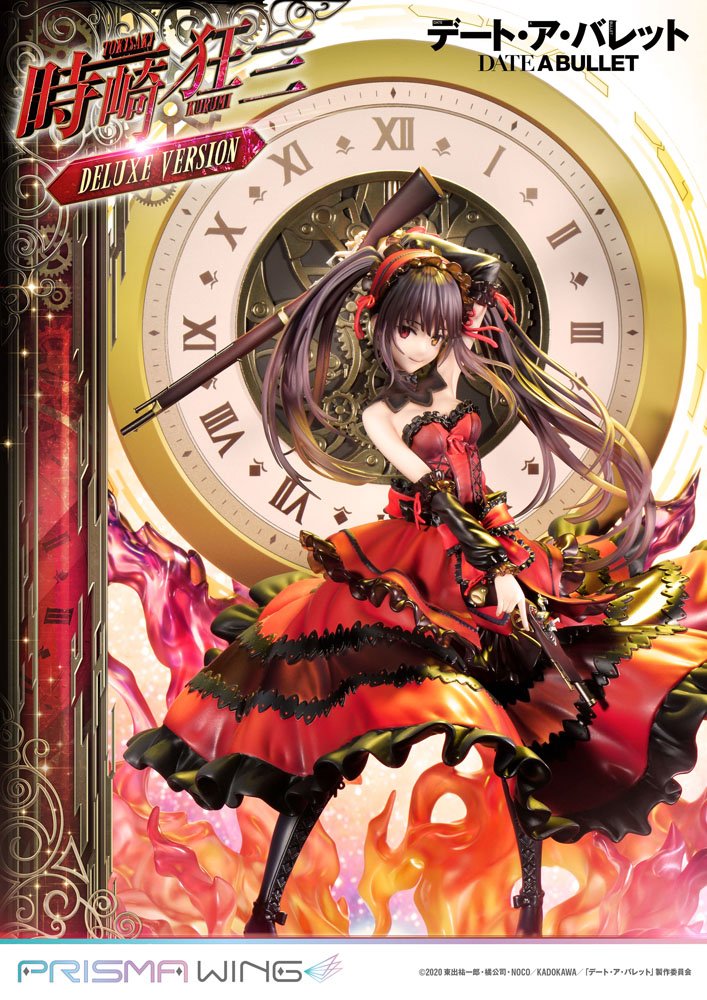 Date A Live Fragment: Date A Bullet Prisma Wing PVC Statue 1/7 Kurumi Tokisaki Deluxe Version 37 cm P054271