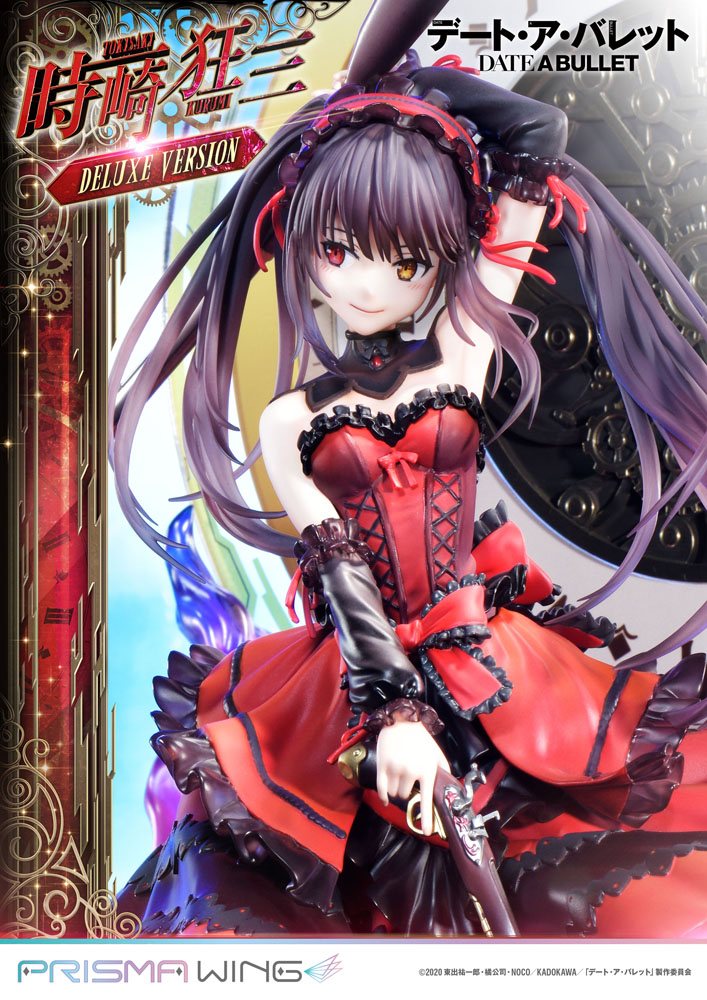 Date A Live Fragment: Date A Bullet Prisma Wing PVC Statue 1/7 Kurumi Tokisaki Deluxe Version 37 cm P054271